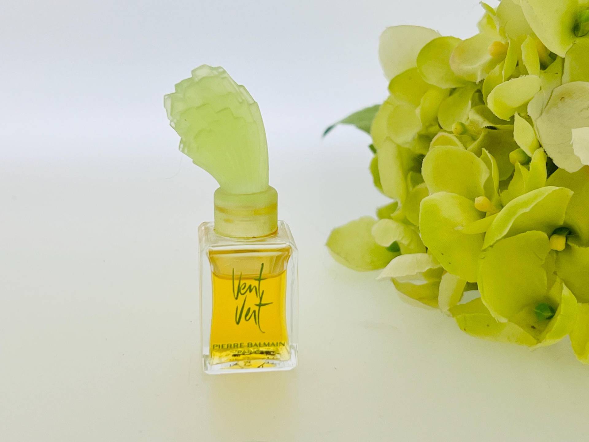 Vintage Vent Vert Balmain 1990 Parfum Miniatur 5 Ml von VintagePerfumeShop