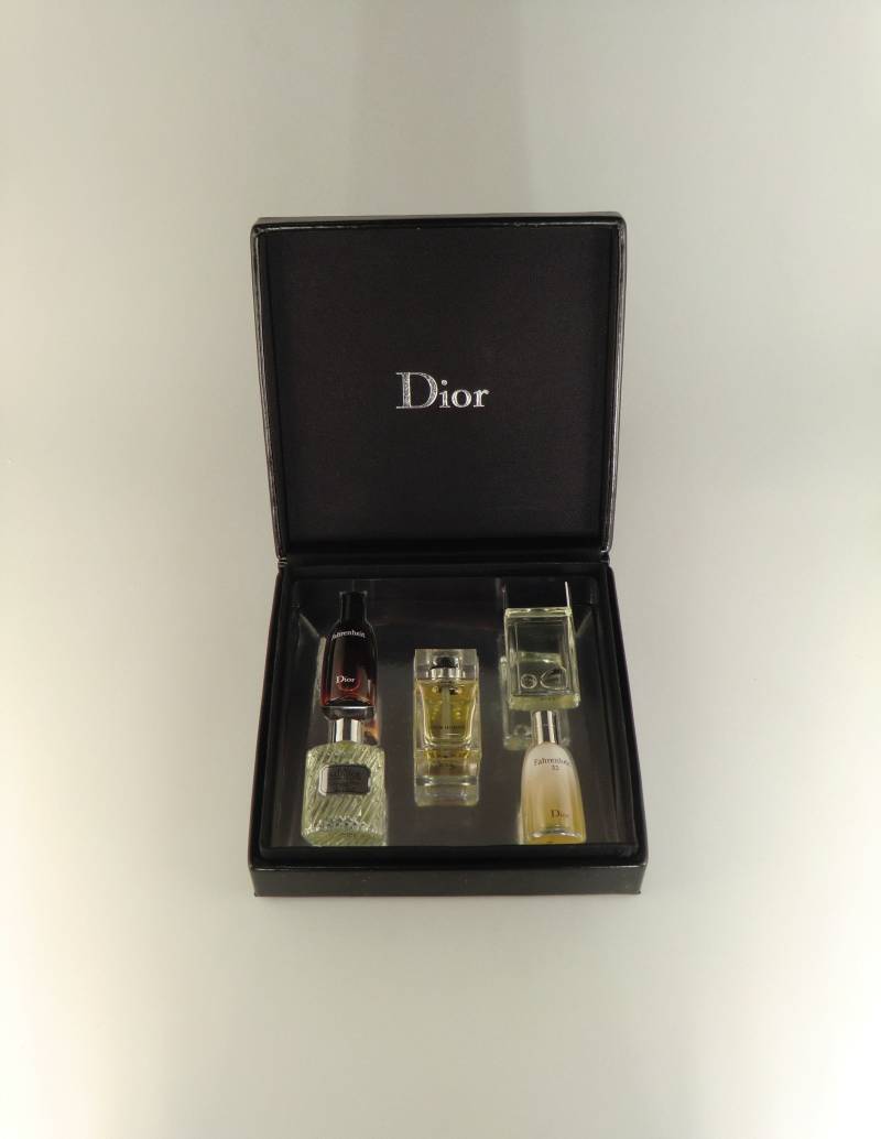 Dior Herrenset Miniaturen Eau De Toilette 100 Ml./10Ml Fahrenheit 32 Homme Höhere Energie Sauvage von VintageRetroEu