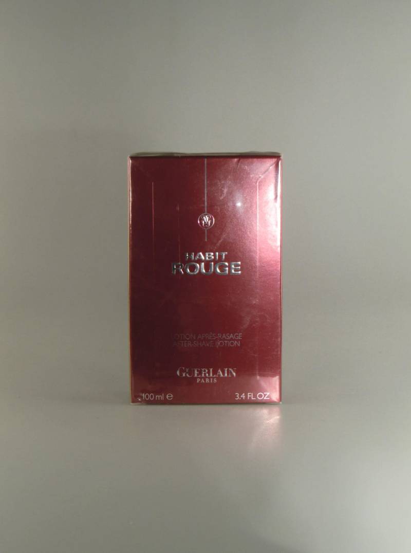 Guerlain Habit Rouge After Shave Lotion 100 Ml. /100Ml von VintageRetroEu