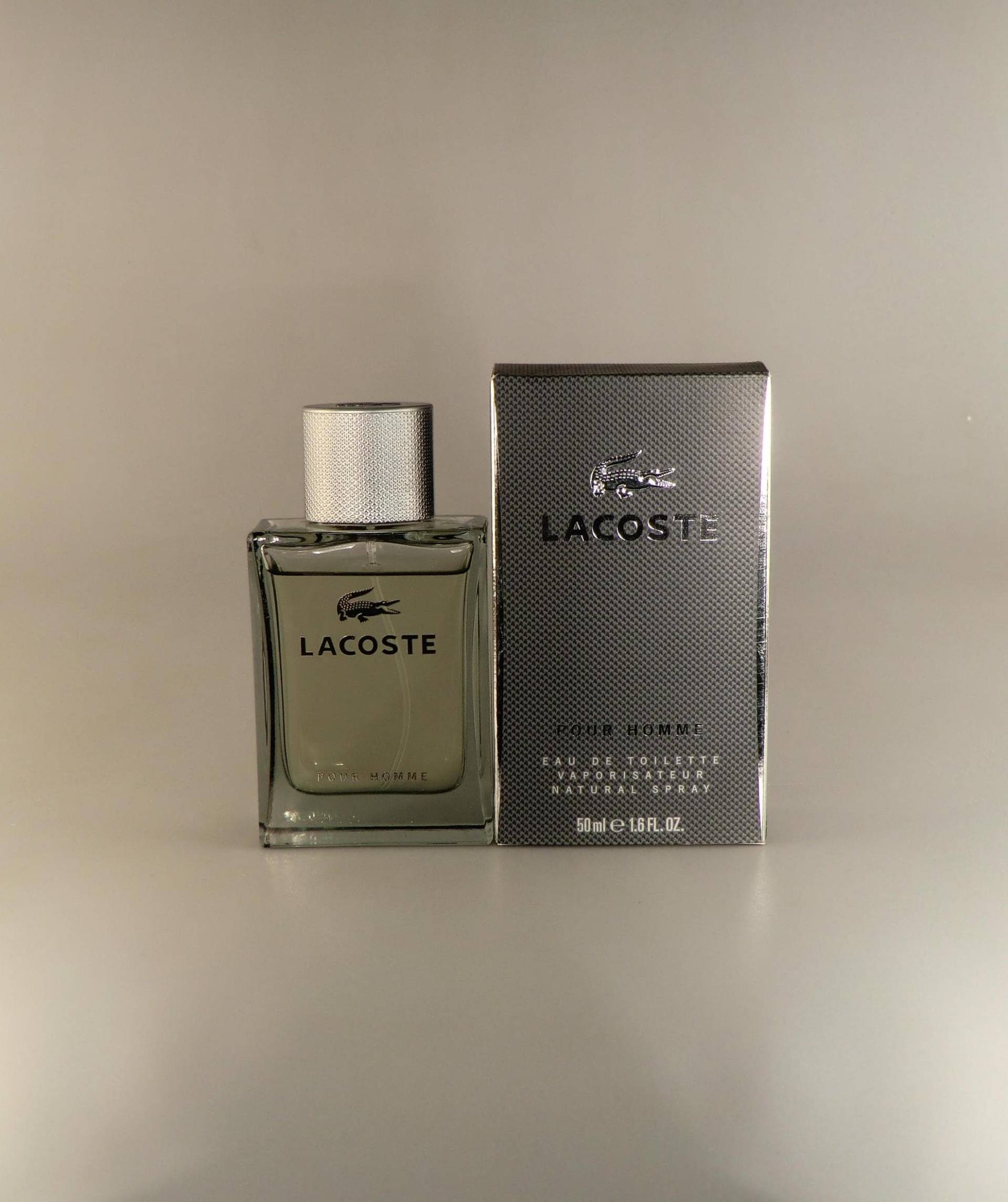 Lacoste Pour Homme Eau De Toilette Natural Spray 1.6 Fl.oz. /50Ml von VintageRetroEu