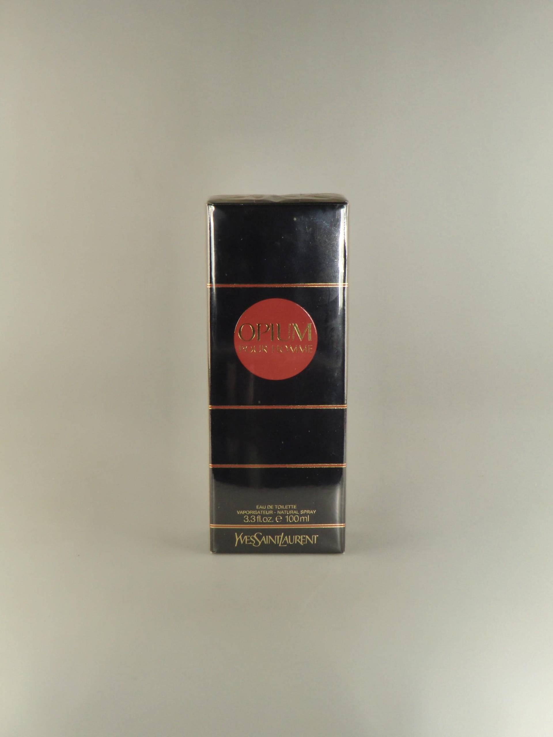 Original Seltene Yves Saint Laurent Opium Pour Homme Eau De Toilette 3.3 Fl.oz. /100Ml von VintageRetroEu