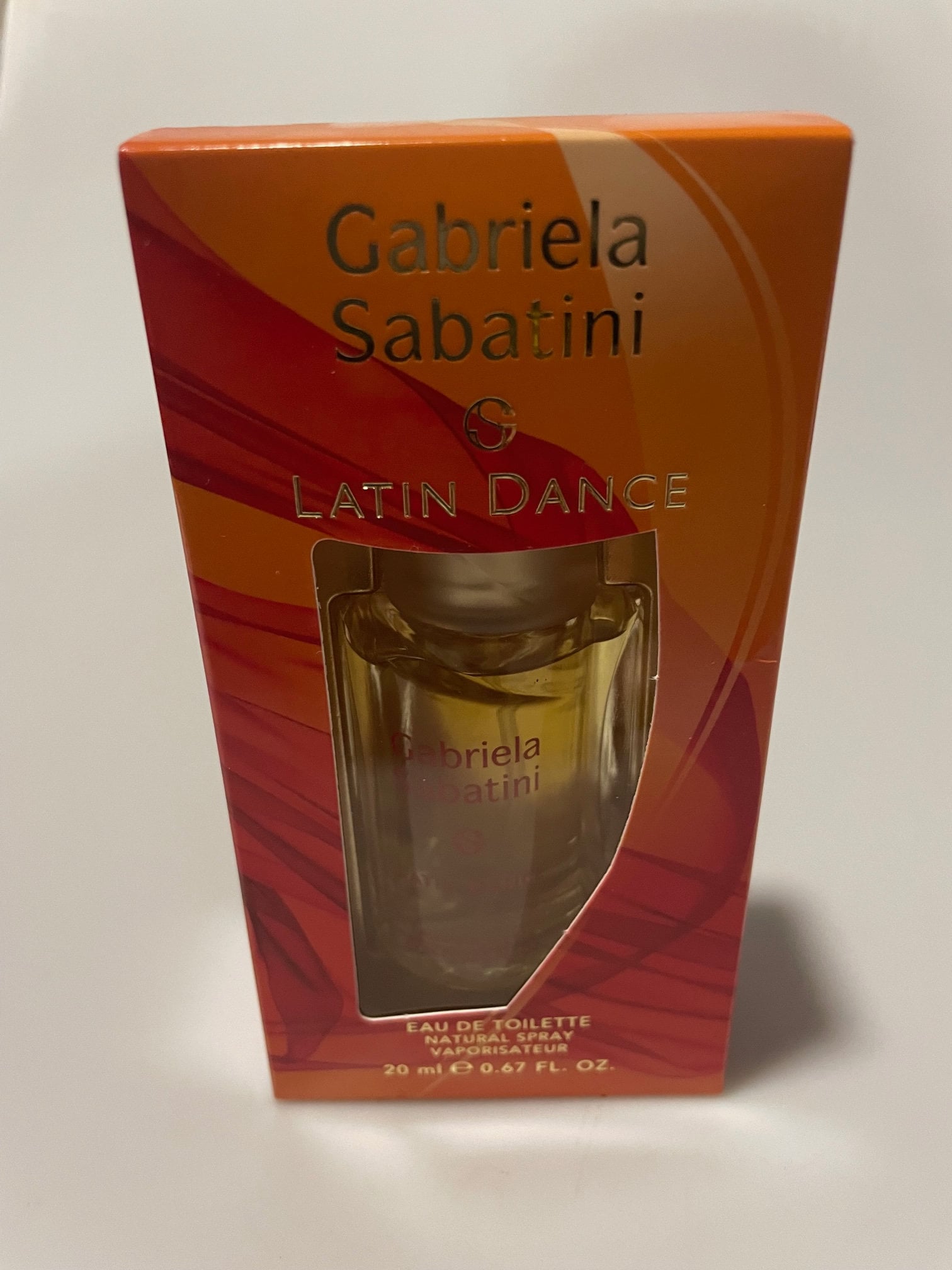 Original Vintage Gabriela Sabatini Latein Tanz Für Frau Eau De Toilette 200 Ml. /20Ml Selten von VintageRetroEu