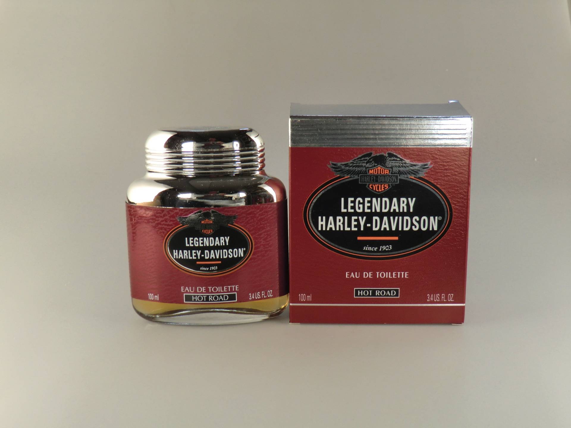 Original Vintage Legendäre Harley Davidson Hot Road Eau De Toilette Splash 3, 4 Fl.oz. /100Ml von VintageRetroEu