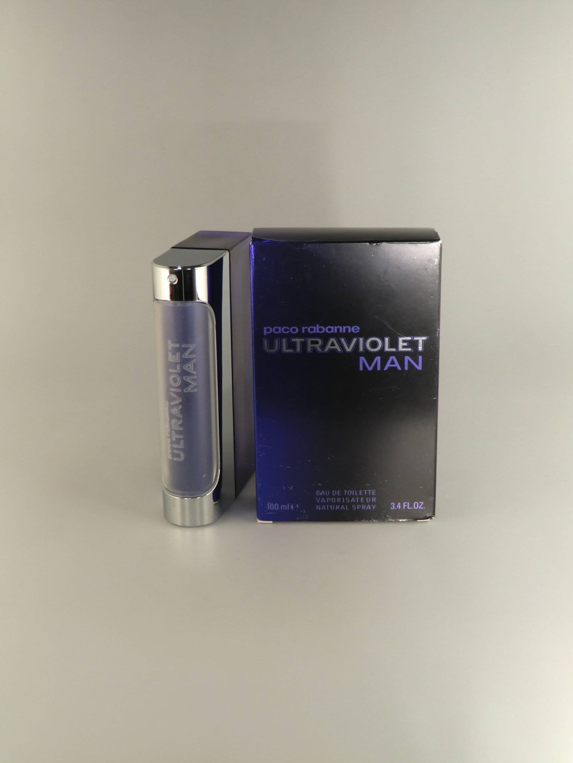 Paco Rabanne Ultraviolet Man Eau De Toilette 3, 4 Fl.oz./100 Ml Alte Verpackung von VintageRetroEu