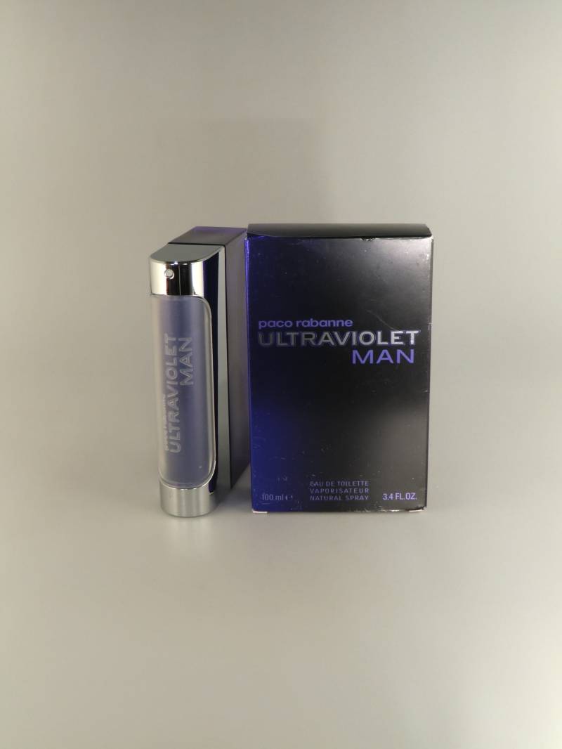 Paco Rabanne Ultraviolet Man Eau De Toilette 3, 4 Fl.oz./100 Ml Alte Verpackung von VintageRetroEu