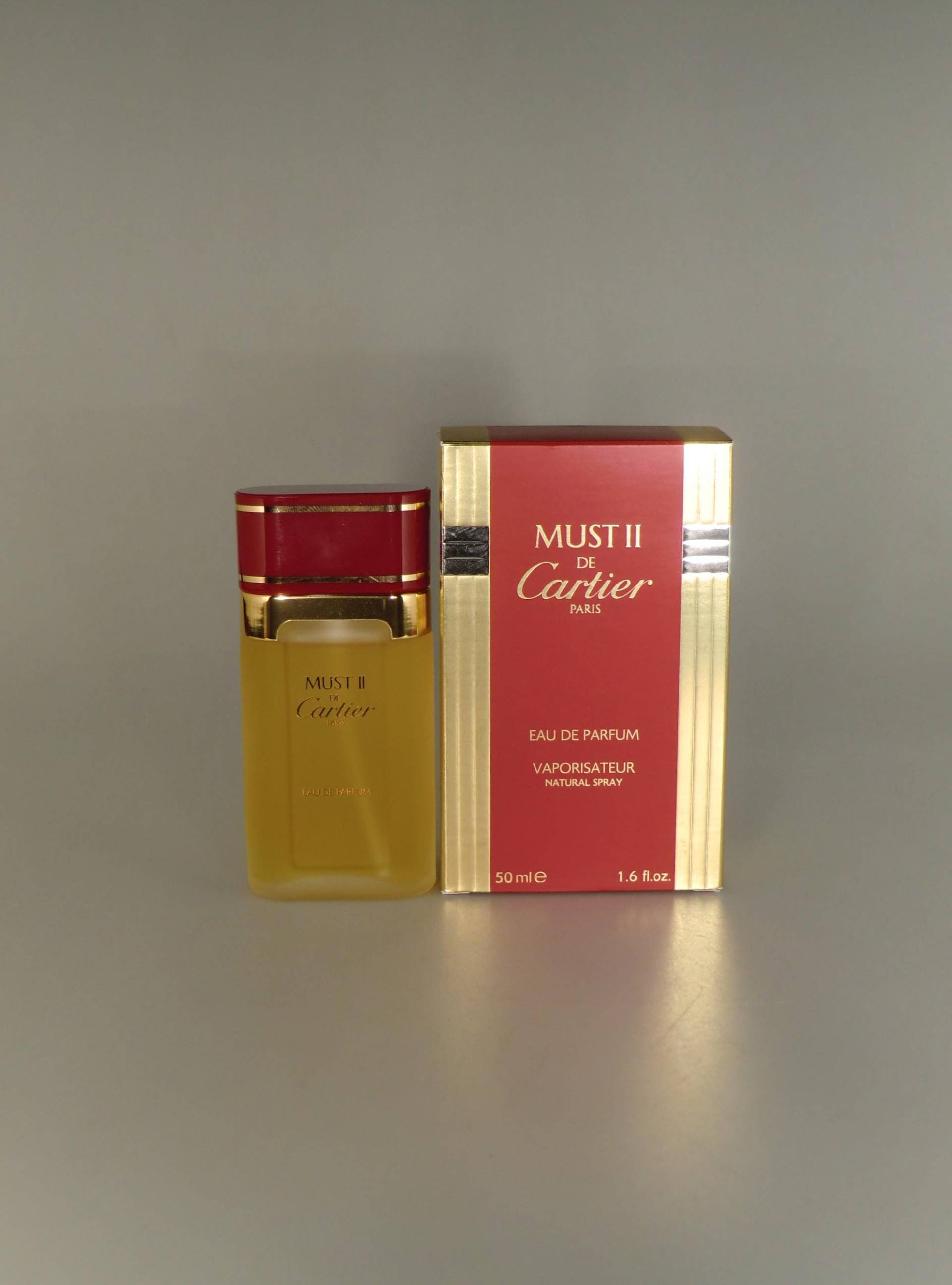 Rare Cartier Must Ii De Eau Parfum Natural Spray 1.6 Fl.oz. /50Ml von VintageRetroEu