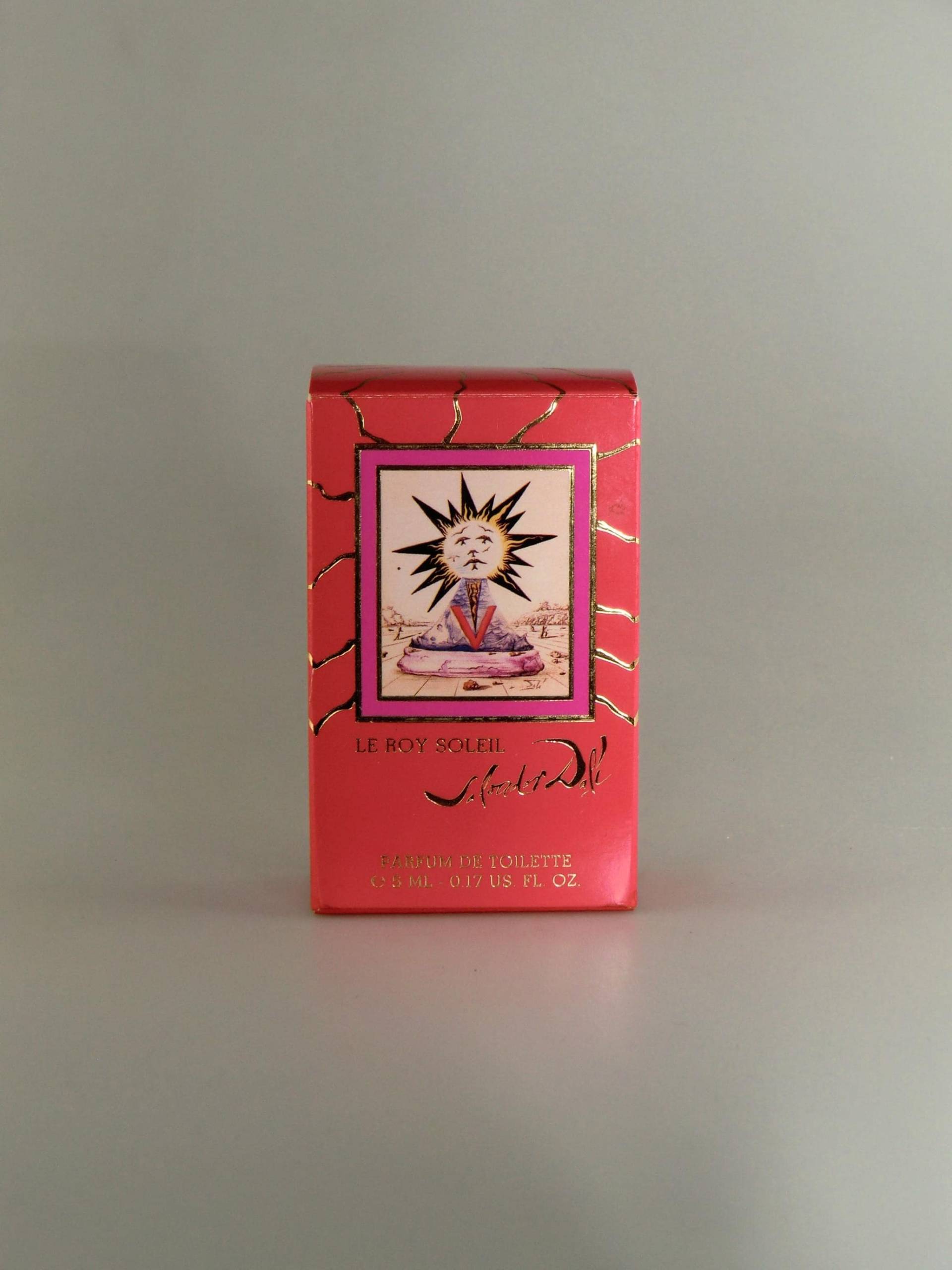 Salvador Dali Le Roy Soleil Parfum De Toilette 500 Ml. /5Ml von VintageRetroEu