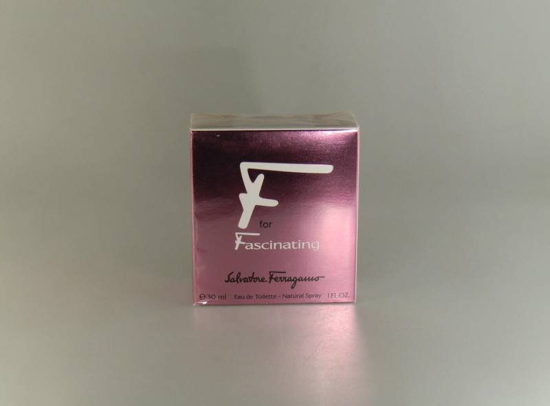 Salvatore Ferragamo F Für Faszinierendes Eau De Toilette Natural Spray 1 Fl.oz./30Ml von VintageRetroEu