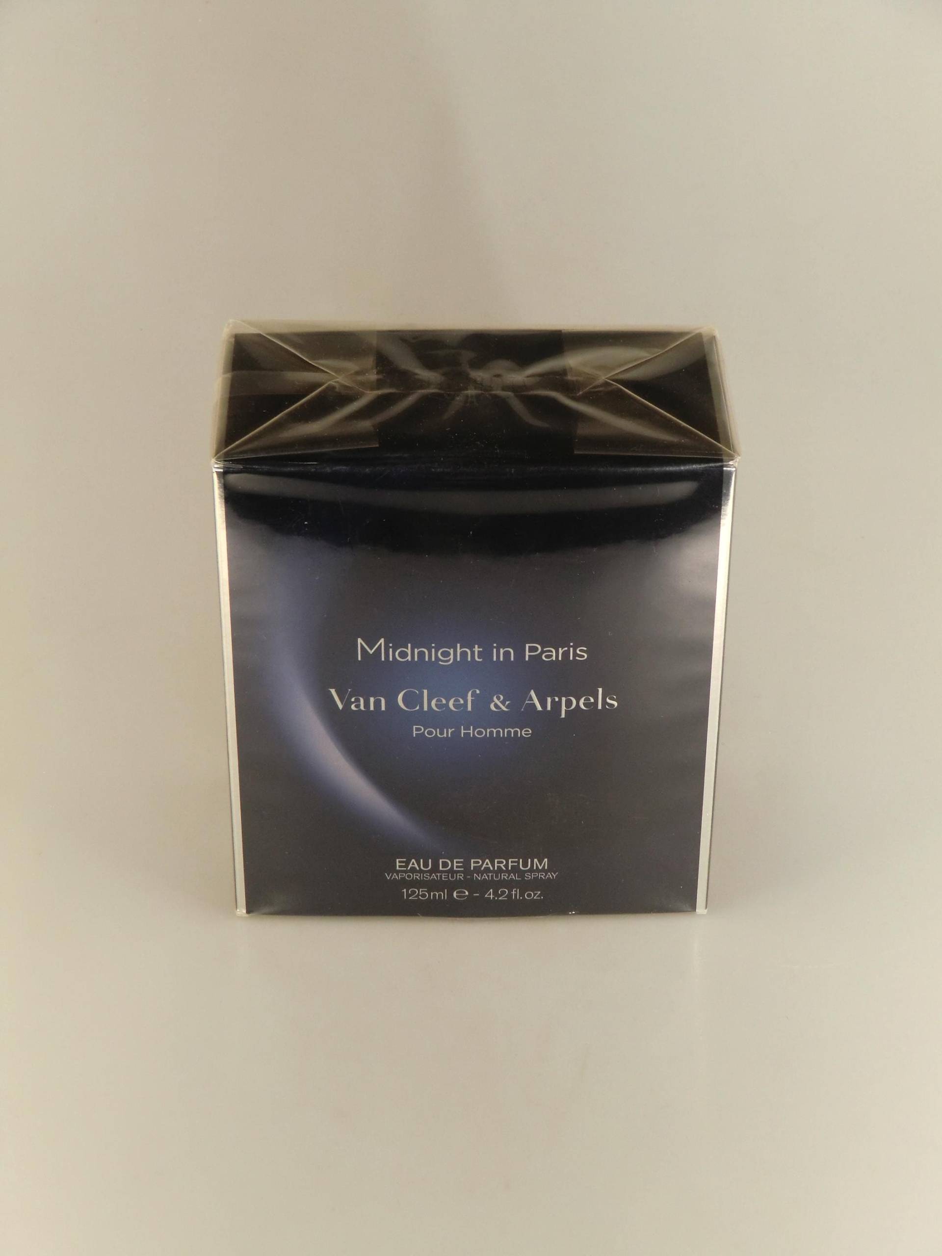 Sehr Seltenes Van Cleef & Arpels Midnight in Paris Pour Homme Eau De Parfum 125 Ml. Unze von VintageRetroEu