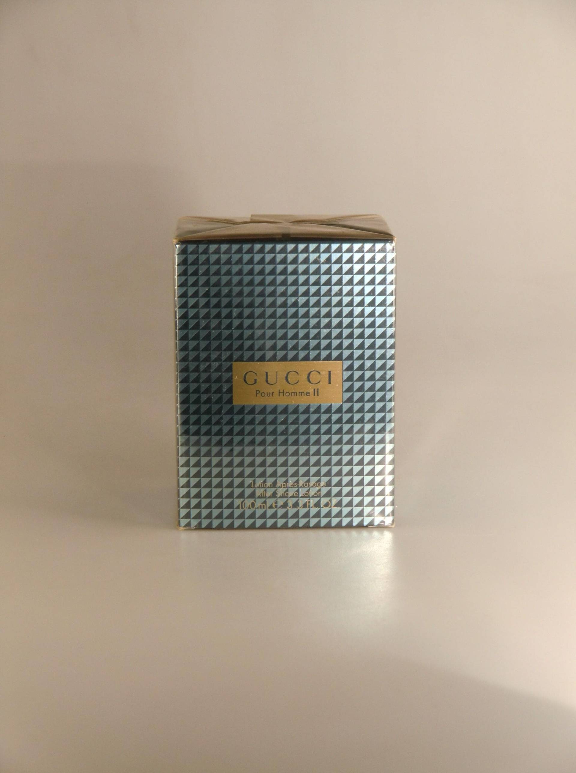 Seltene Gucci Pour Homme Ii After Shave Lotion 3 Fl.oz. /100Ml von VintageRetroEu