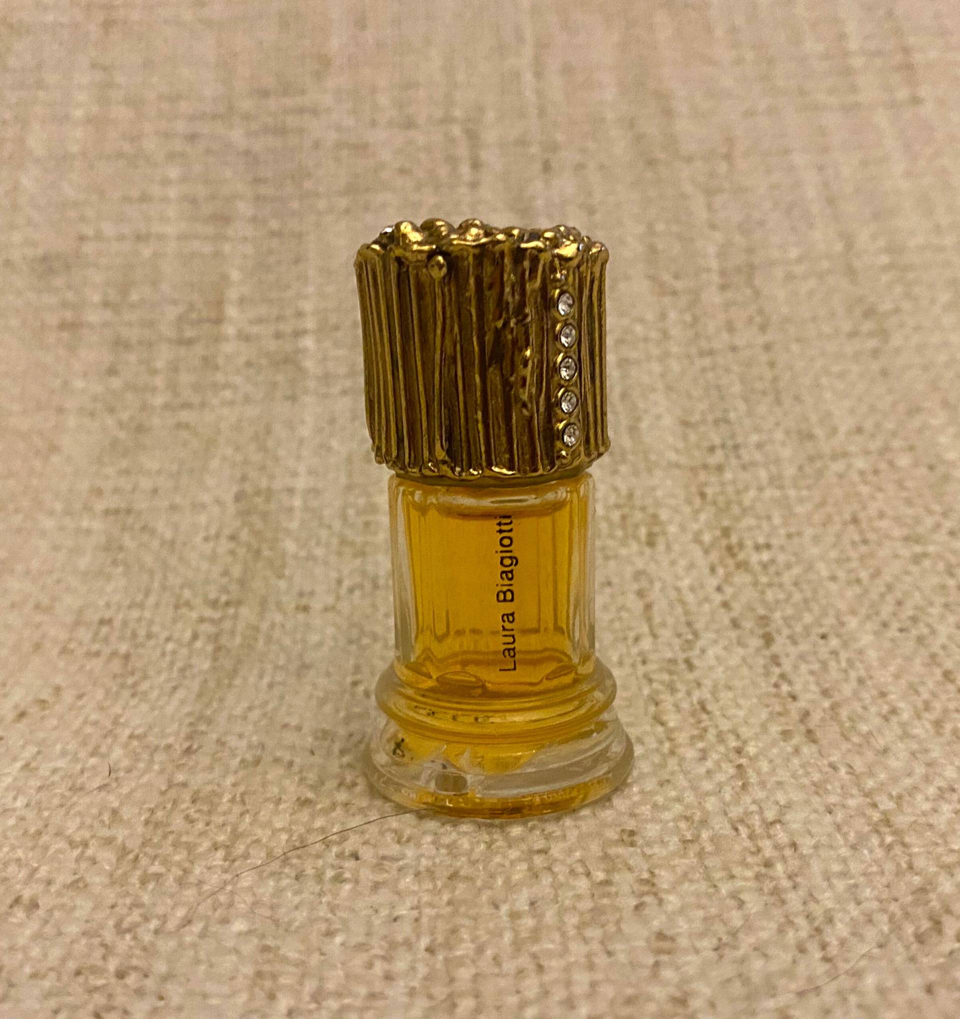 Vintage Miniature Jewelry Roma Perfume Laura Biagiotti, Eau De Toilette von VintageStyleShopDE