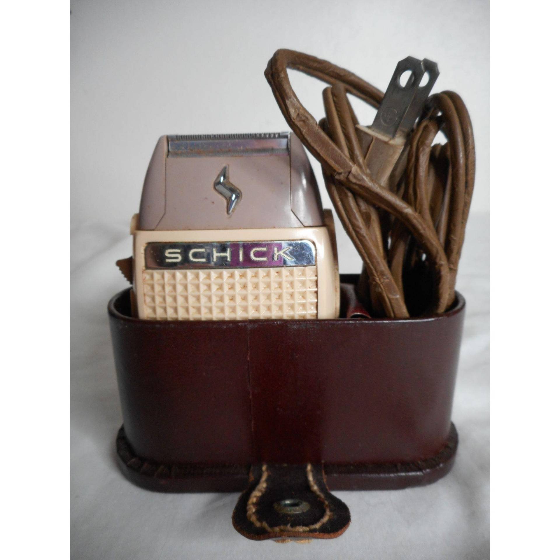 Vintage Schick Super Honed Elektro Rasierer Im Fall von VintageWoofatorium