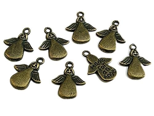10 Engel in vintage Bronze made for an angel von Vintageparts, DIY-Schmuck von Vintageparts FACHHANDEL FÜR SCHMUCKZUBEHÖR