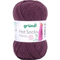 Gründl Wolle "Hot Socks Merino" - Farbe 30 von Violett