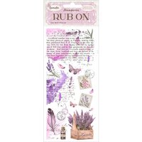 Rub On Transferfolie "Lavender" - Stamps von Violett