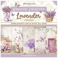 Scrapbook-Block "Lavender" von Stamperia