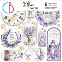 Vellum Paper "Morning in Provence" von Violett