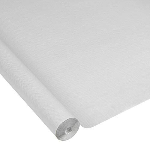 Viphome Tischdecke gauftex 118 x 1500 cm, weiß, 118 x 1500 von Viphome