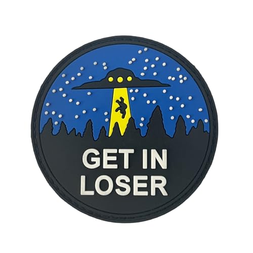 "GET IN LOSTER" Patches Klett, Lustig PVC Patch Abzeichen Aufnäher mit Klett Taktisch Militär Patch Applikation für Kleidung Taschen Weste Jacke Rucksäcke "GET IN LOSTER" Patches Klett, Lustig PVC Patch Abzeichen Aufnäher mit Klett Taktisch Militär Patch Applikation für Kleidung Taschen Weste Jacke Rucksäcke von Viusneun