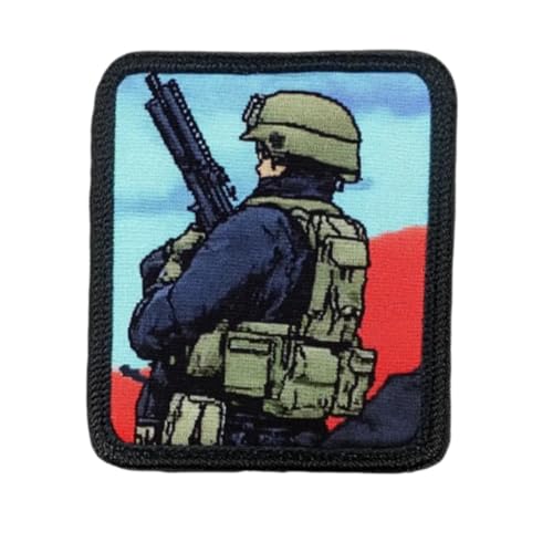 Klett Patch Soldat Patches Klett Drucken Taktische Moral Militär Abzeichen Patches Für DIY Taktische Kleidung Rucksack Baseballkappe Uniform von Viusneun