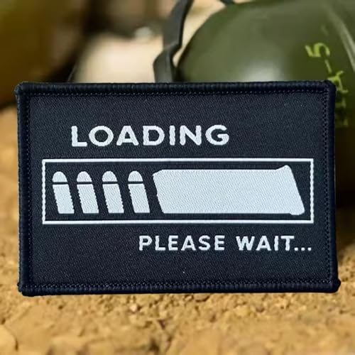 "Loading Please Wait" Patch Klett, Lustig Drucken Taktische Moral Aufnäher Applikation Für DIY Militär Kleidung, Rucksäcke, Jacken, Jeans "Loading Please Wait" Patch Klett, Lustig Drucken Taktische Moral Aufnäher Applikation Für DIY Militär Kleidung, Rucksäcke, Jacken, Jeans von Viusneun