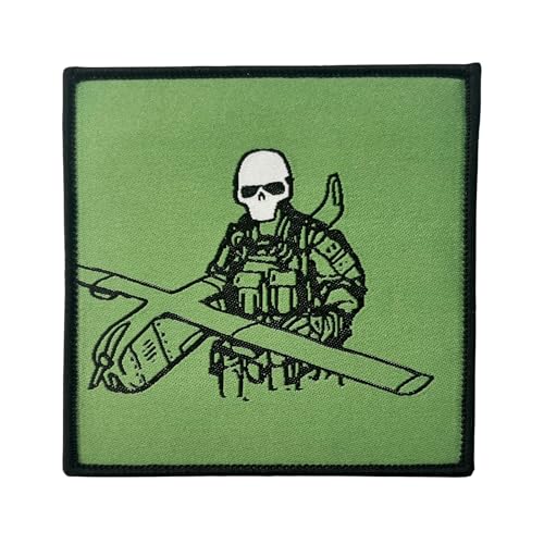 Patch Klett, Skelett-Soldat Militär Klett Patches Drucken Taktische Moral Aufnäher für Rucksäcke Taktische Kleidung Aufkleber Baseballkappe Uniform von Viusneun