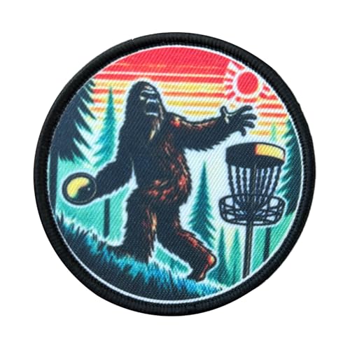 Patches Klett, Lustige Wilder Mann Klett Patches Tactical Moral Hook Loop Patch Aufnäher für DIY Rucksäcke Hüte Jacken Jeans Taschen von Viusneun