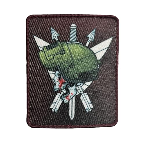 Patches Klett, Schädel Klett Patches MilitäR Moral Tactical Hook Patch Aufnäher für Taktische Kleidung Rucksäcke Hüte Jacken Jeans Taschen von Viusneun