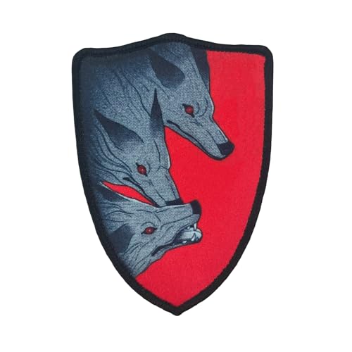 Patches Klett, Wolf Klett Patch Militär Emblem Taktisch Moral Hook Loop Aufnäher Applikation für DIY Kleidung Rucksack Uniform Weste Jacken von Viusneun