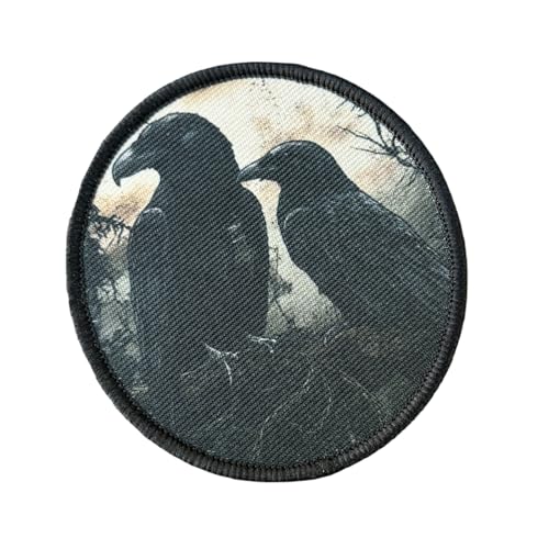 Patches Klett Eulen Klett Patch DIY Klettbänder Militär Taktisch Moral Aufnäher Applikationen Zubehör für Rucksäcke Kleidung Hüte Jacken Jeans Taschen von Viusneun