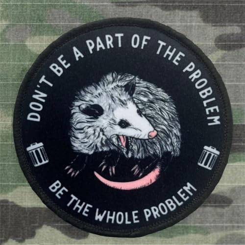 Patches Klett Maus Klett Patches Tactical Moral Militär Hook Loop Patch Aufnäher Für DIY Taktische Kleidung Rucksack Baseballkappe Uniform von Viusneun