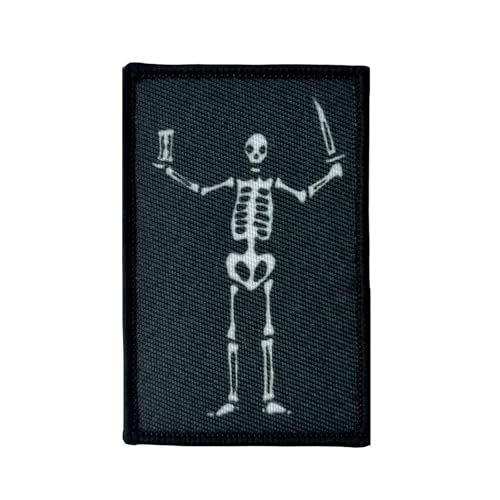 Patches Klett Schädel Aufnäher Drucken Taktische Moral Militär Abzeichen Patches Für Taktische Kleidung Rucksack Baseballkappe Uniform von Viusneun