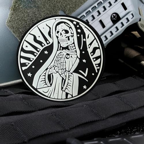 Religion Klett Patches, 3D PVC Moral MilitäR Patch Abzeichen Klettbänder Aufnäher Mit Klettverschluss Für DIY Kleidung Rucksack Baseballkappe Uniform von Viusneun