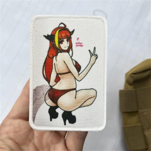 Sexy Schönheit Klett Patch, Militär Patch Taktischer Moral Hook Patch Aufnäher mit Klettverschluss für DIY Uniform, Rucksäcke, taktische Westen, Militäruniformen von Viusneun