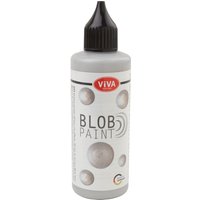 Viva Decor Blob Paint, 90 ml, Metallic/Glitter - Silber-Metallic von Viva Decor