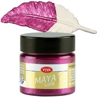 Viva Decor Maya Gold, 45ml - Magenta von Viva Decor