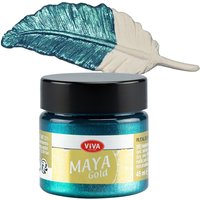 Viva Decor Maya Gold, 45ml - Türkis von Grün