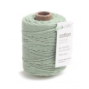 VIVANT Cotton cord 50mx2mm fine grün von Vivant