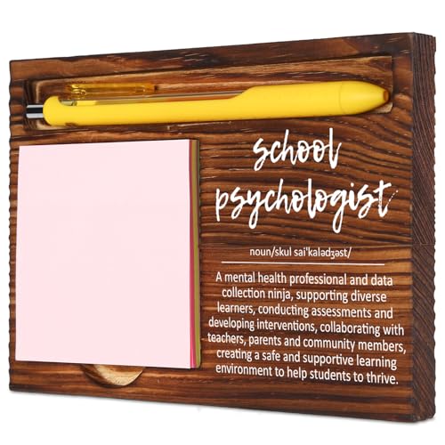 Schulpsychologen-Geschenke für Frauen, Schulpsychologe, Büroschild, Dankeschön-Geschenke für Schule, Psychologen, lustiger Schreibtisch für Frauen, Büro, Schule, Psych, Geschenk, Schreibtisch, von Vivopisew