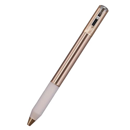Vllold Crushmetric-Stift, Crush-Stift | Gelstifte 0,5 mm geometrischer Metall-Switchpen, schnell trocknend | Geometrischer Metall-Kugelschreiber mit ergonomischer Verformung, cooles Briefpapier für von Vllold