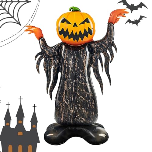 Vllold Halloween-Spinnen-Ballons, Cartoon-Gothic-Ballons – lustige Festival-Spinnenballons, Horror-Fledermaus-Ballons für Spukhaus, Boden, Party von Vllold