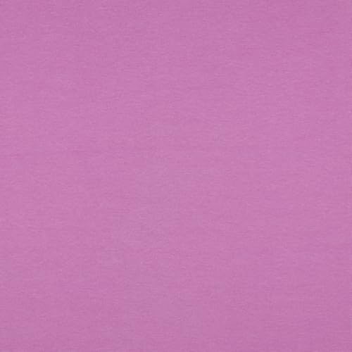 VmG-Store Bündchenstoff als Meterware Schlauchware 95% Baumwolle 5% Elasthan über 50 Farben Auswahl Jersey (082 | Light Violet, Länge: 0,5m) von VmG-Store