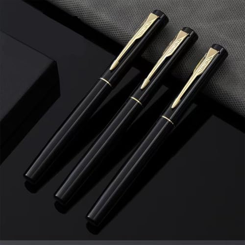 Vniqloo Kostenlose Gravur- Personalisierte Expert Roller Kugelschreiber, Kugelschreiber, Retractable Medium Refill Pen Benutzerdefinierte Geschenke Für Männer Frauen, Classy Geschenk-Box von Vniqloo