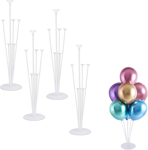 Voarge Tabelle Ballon steht Kit, Transparent Ballon Sticks unterstützt, Unterstützung für Hochzeiten, Geburtstage, Party-Dekorationen (2) von Voarge