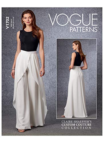 Vogue Patterns V1702-R5 V1702R5 Damenhose, Muster:, 40-42-44-46-48, R5 (14-16-18-20-22) von Vogue Patterns