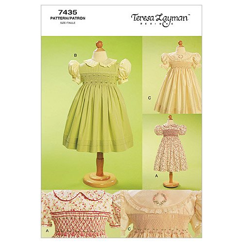 Vogue Mustern v7435 Kinder Kleid und Transfer, Size (5-6-6X) von Vogue Patterns