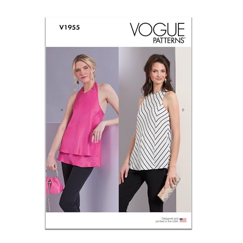 Vogue V1955Y5 Damen-Tops, Y5, Gr. 46-50 von Vogue Patterns