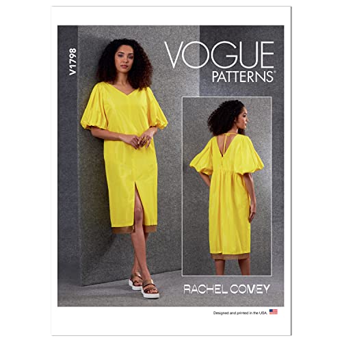 Vogue Patterns V1798F5 Damenkleid F5 (44-46-50-52), Papier, 16-18-20-22-24 von Vogue Patterns