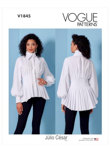 Vogue Patterns V1845F5 Damen-Top/Weste F5 (44-46-50) von Vogue Patterns