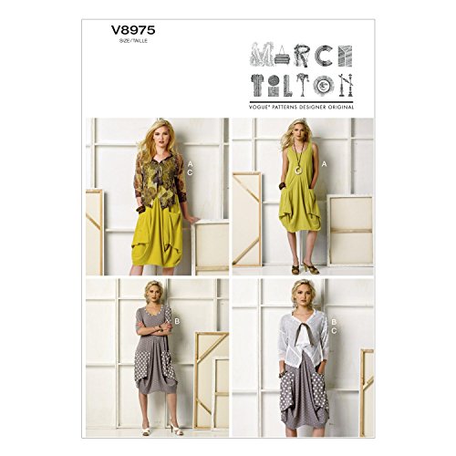 Vogue Schnittmuster, Papier, Mehrfarbig, ZZ (LRG-XLG-XXL) von Vogue Patterns